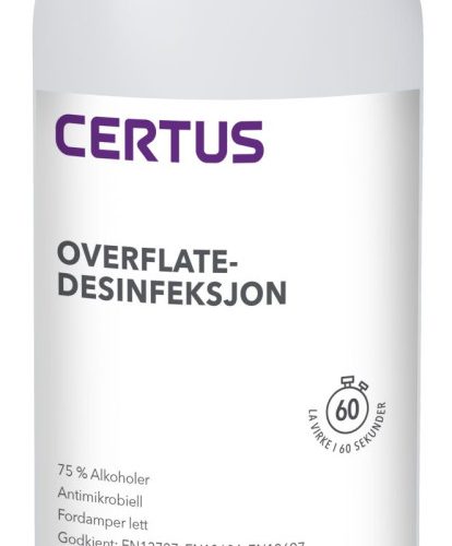 CERTUS Overflatedesinfeksjon 75% 1lx12