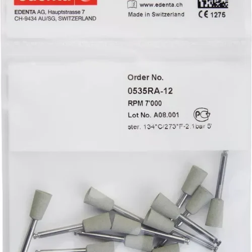 Poleringskopp Exa Intrapol 12 stk hvit