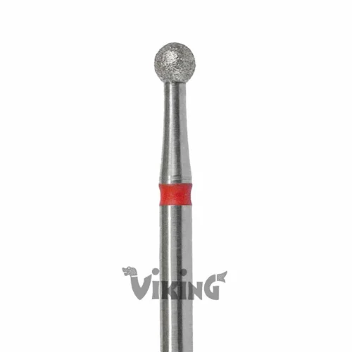 Viking F801.014 Pussediamant rund Rød FG 1 x 5 stk